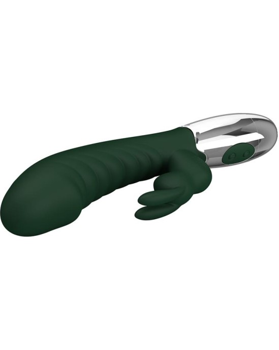 Prettylove Naughty Bunny Vibe 30 Functions Green