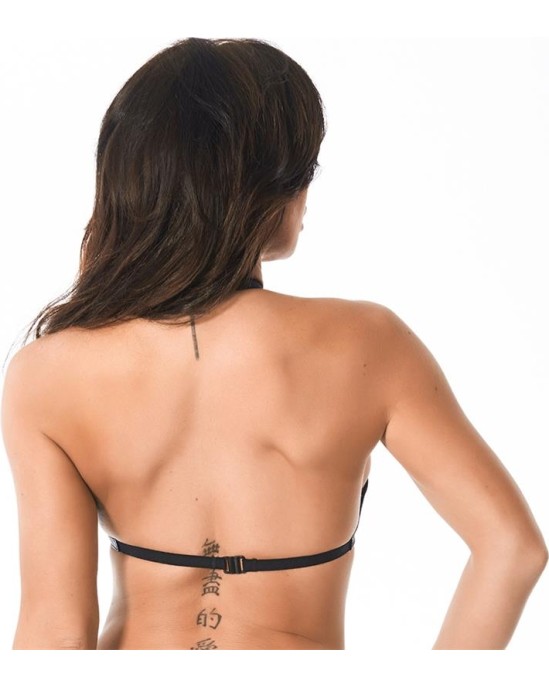 Bondage Play Leather Bra One size