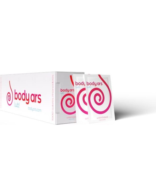 Body Ars Monodose Lubricant Gel Water Base Natural 1000 x 4 ml