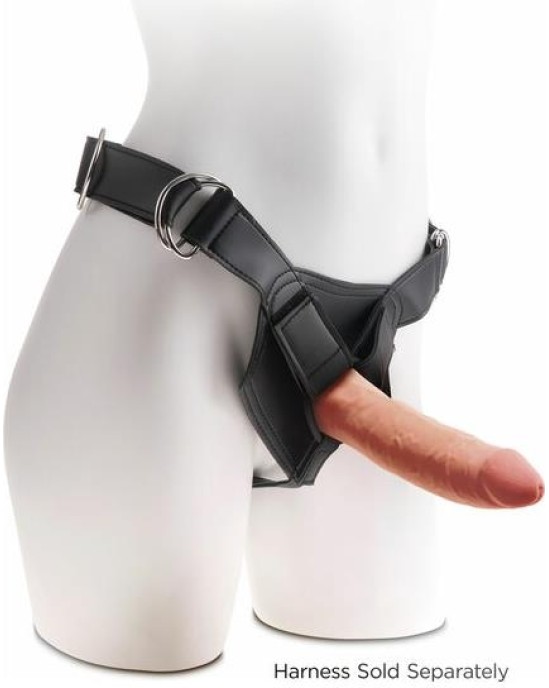 King Cock Triple Density Dildo 7 Caramel