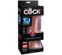 King Cock Triple Density Dildo 7 Caramel