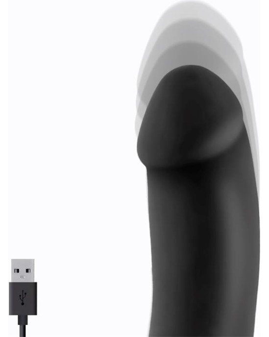 Tardenoche Angus Vibrator with Thrusting Movement 2 Motors Silicone USB