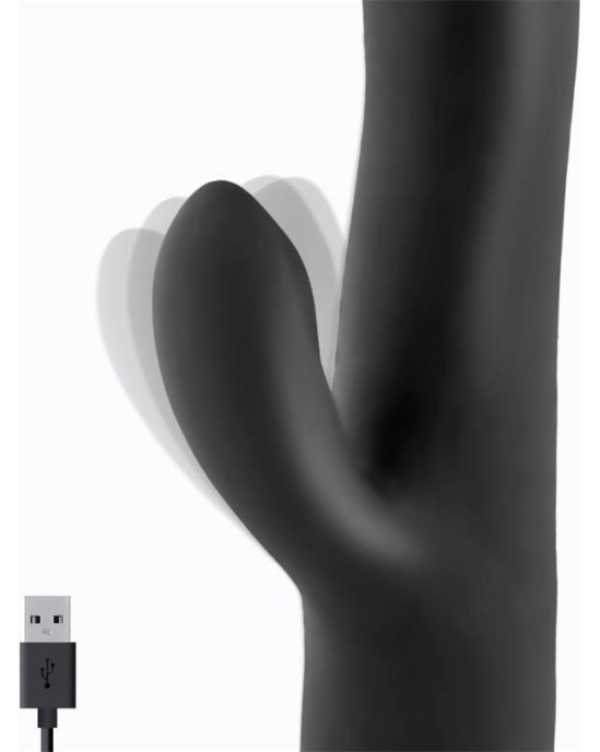 Tardenoche Angus Vibrator with Thrusting Movement 2 Motors Silicone USB