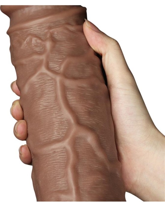 Lovetoy Dildo King 10.5 with Vibration Chubby Brown