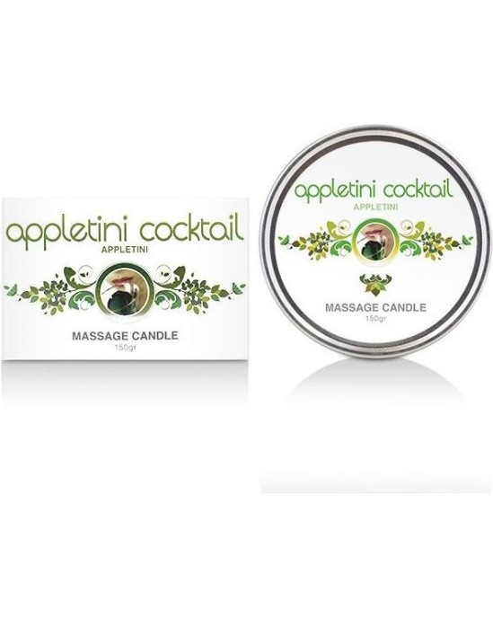 Cobeco Pharma Massage Candle Appletini Cocktail 150 gr