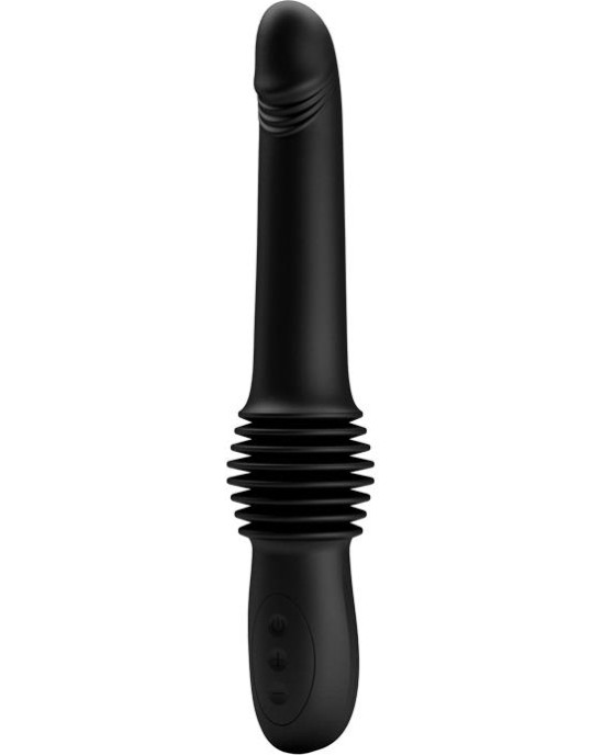Prettylove Pazuzu Thrusting Vibe USB Silicone