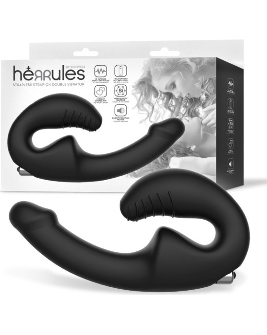 Intoyou Strapless Strap-on Double Vibrator