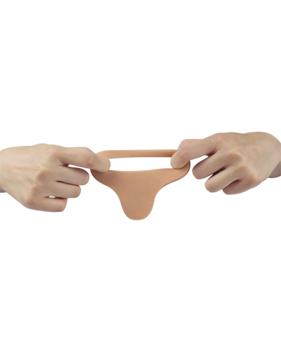 Lovetoy Dildo The Ultra Soft Double 7 Flesh