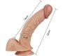 Lovetoy Dildo Real Extreme 8.5 Flesh