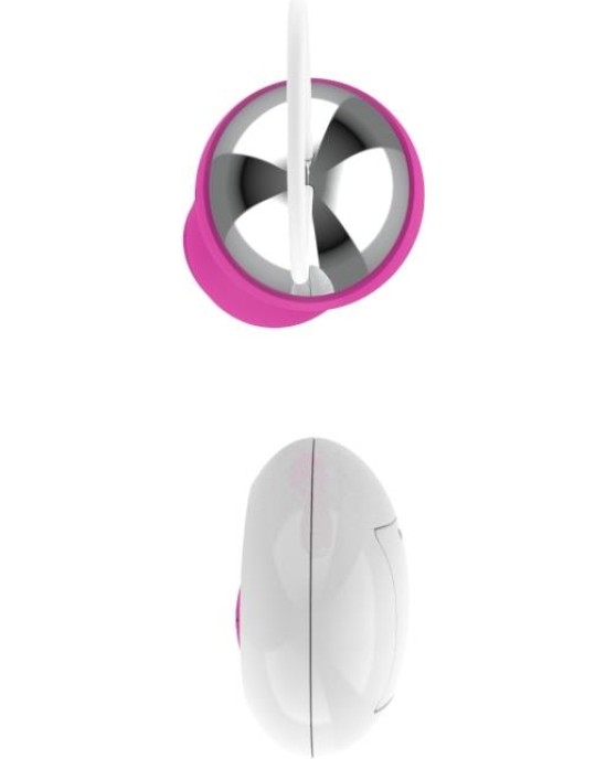 A-Gusto Vibrating Egg with Remote Control USB Pink
