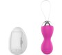 A-Gusto Vibrating Egg with Remote Control USB Pink