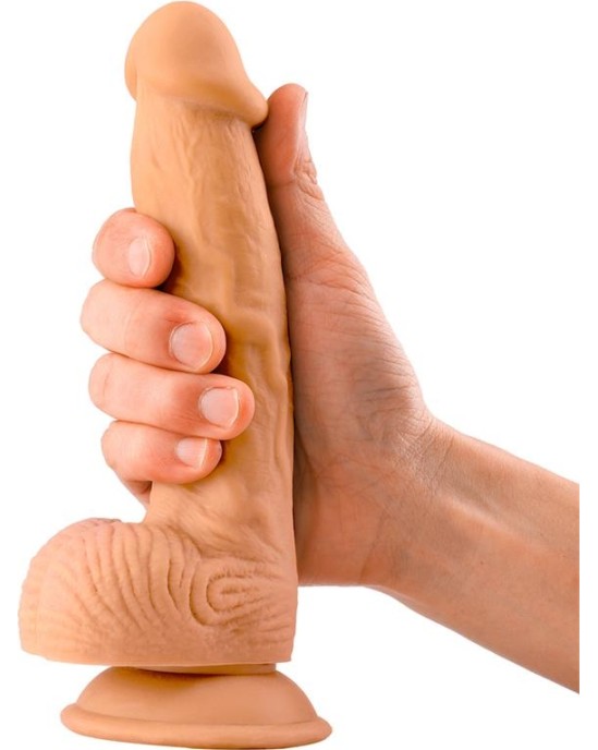 Max & Co Thom Realistic Dildo with Testicles Flesh 8.3