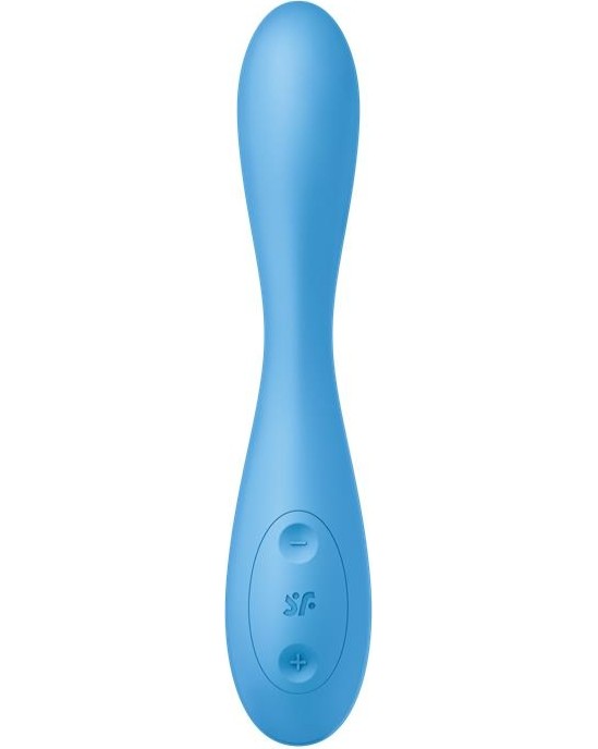 Satisfyer Vibe G-Spot Flex 4 with APP Satisfyer Connect Blue