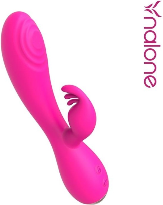 Nalone Magic Stick Rabbit Vibe with Pulsation Fuchsia