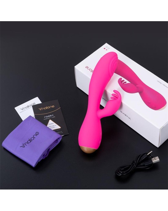 Nalone Magic Stick Rabbit Vibe with Pulsation Fuchsia