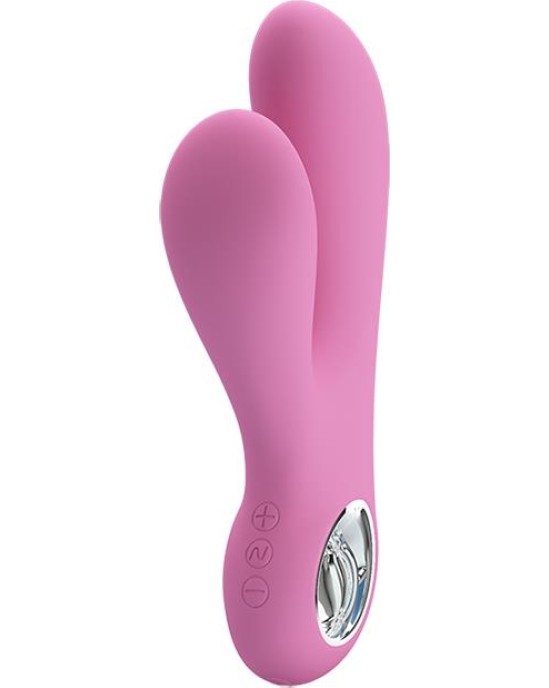 Prettylove Vibe Canrol USB Silicone Soft Pink