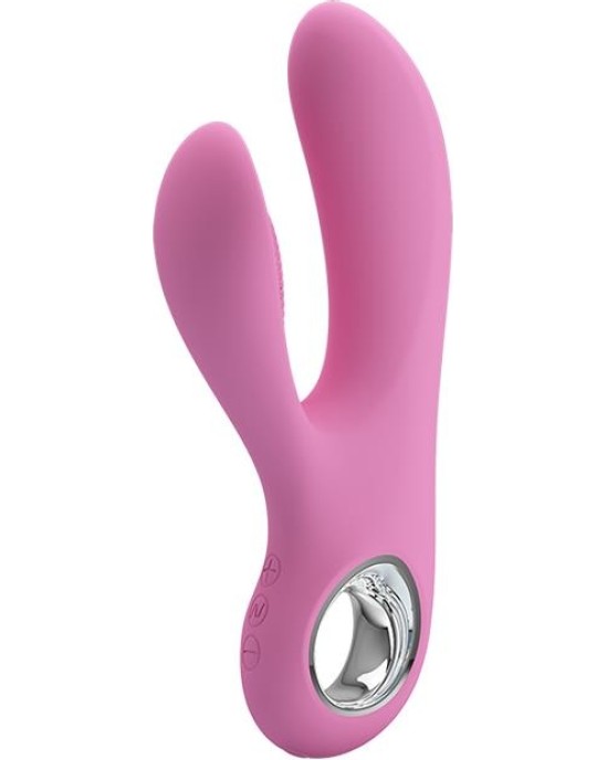 Prettylove Vibe Canrol USB Silicone Soft Pink