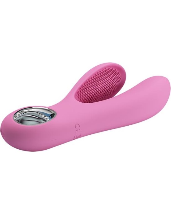 Prettylove Vibe Canrol USB Silicone Soft Pink