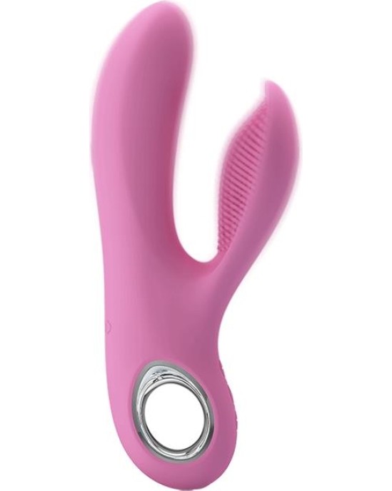 Prettylove Vibe Canrol USB Silicone Soft Pink