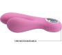 Prettylove Vibe Canrol USB Silicone Soft Pink