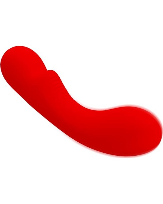 Prettylove Prescott Vibrator USB Silicone Red