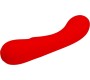 Prettylove Prescott Vibrator USB Silicone Red
