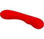 Prettylove Prescott Vibrator USB Silicone Red