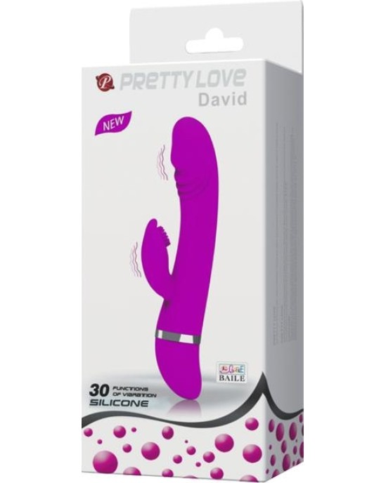 Prettylove Vibrador David Color P?rpura