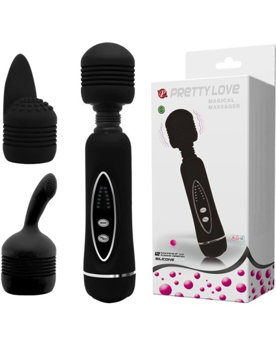 Prettylove Magic Massager Black
