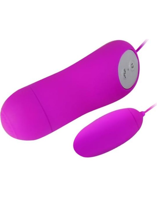 OHMAMA - Teksturēta Vibroola ar pulti 10 REŽĪMI dzeltena