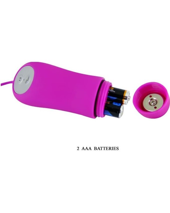 OHMAMA - Teksturēta Vibroola ar pulti 10 REŽĪMI dzeltena