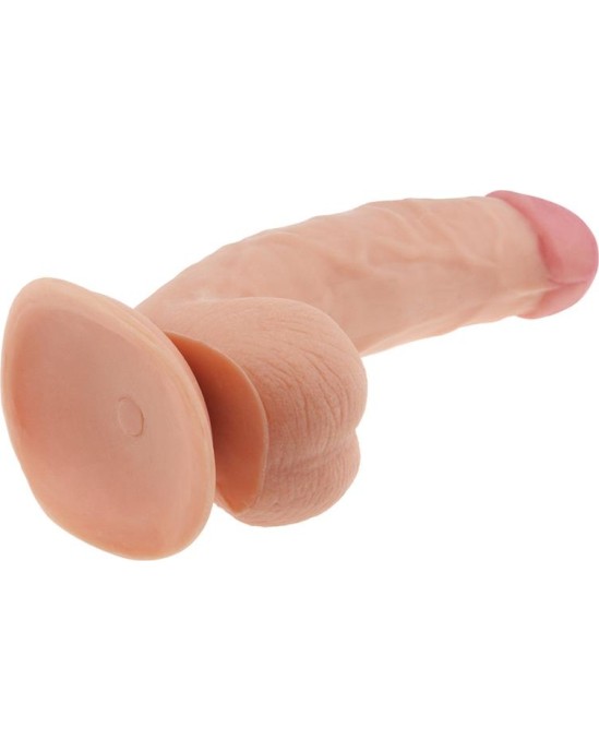Basecock Reālistisks vibrators ar sēkliniekiem un pulti 19,5cm