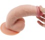 Basecock Reālistisks vibrators ar sēkliniekiem un pulti 19,5cm