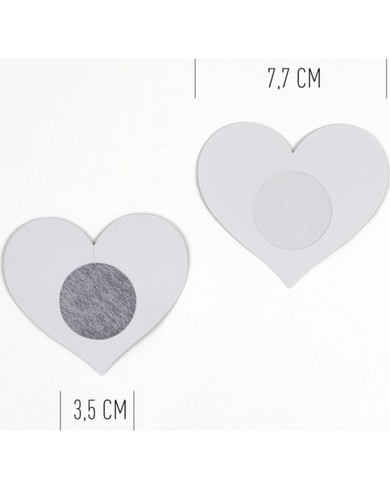 Secretplay 100% Fetish SECRET PLAY - WOW BOOBS! HEART NIPPLE COVERS