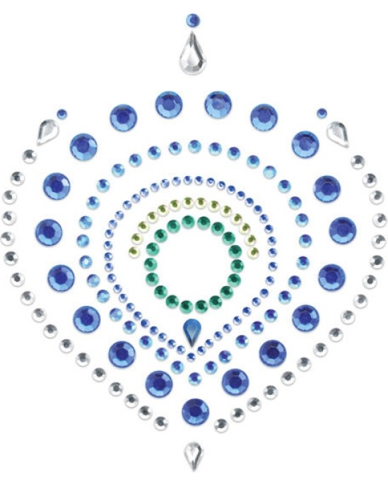 Bijoux Desire Metallique BIJOUX - INDISCRETS FLAMBOYANT BLUE&GREEN