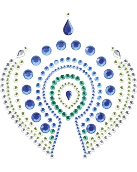 Bijoux Desire Metallique BIJOUX - INDISCRETS FLAMBOYANT BLUE&GREEN