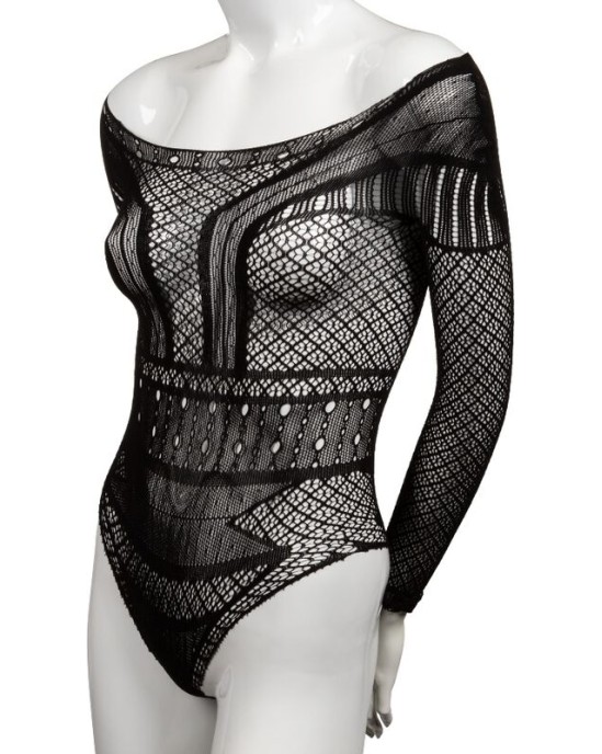 Calexotics SCANDAL SHOULDER BODY SUIT ONE SIZE