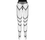 Passion Woman Garter & Stock PASSION - ECO COLLECTION BODYSTOCKING ECO S006 BLACK