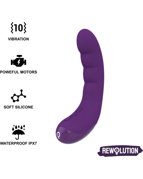 Rewolution REWOCURVY RECHARGEABLE FLEXIBLE VIBRATOR