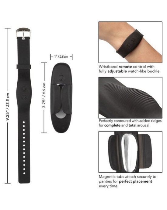 California Exotics CALEX WRISTBAND Biksīšu vibrators ar vadību