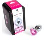 Secretplay Toys SECRET PLAY - METAL BUTT PLUG FUCHSIA HEART SMALL SIZE 7 CM