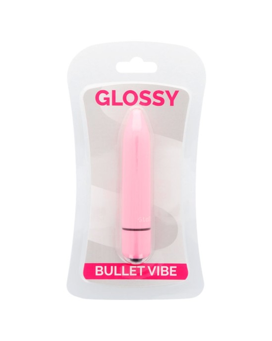 Glossy Stimulējošs vibrators rozā