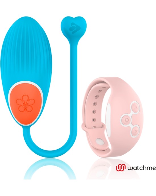 Wearwatch Vibroola ar WATCHME tālvadības pulksteņa tehnoloģiju zila/rozā