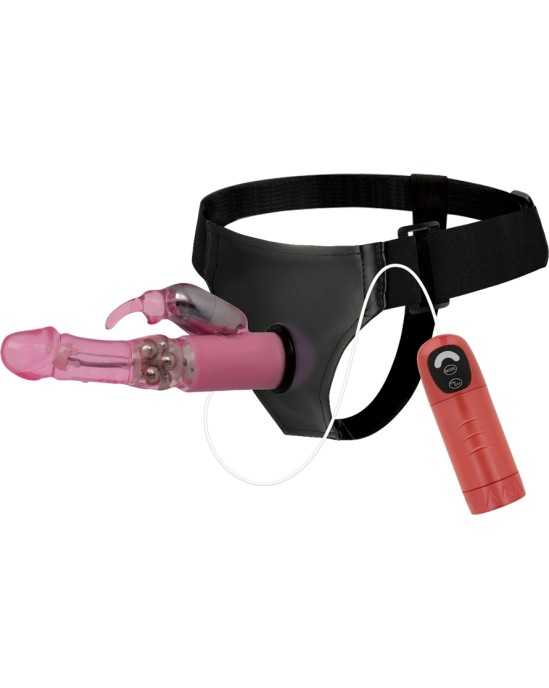 Harness Attraction Strap-on biksītes ar vibratoru un rotācijas fonkciju 18 X 3,5 CM