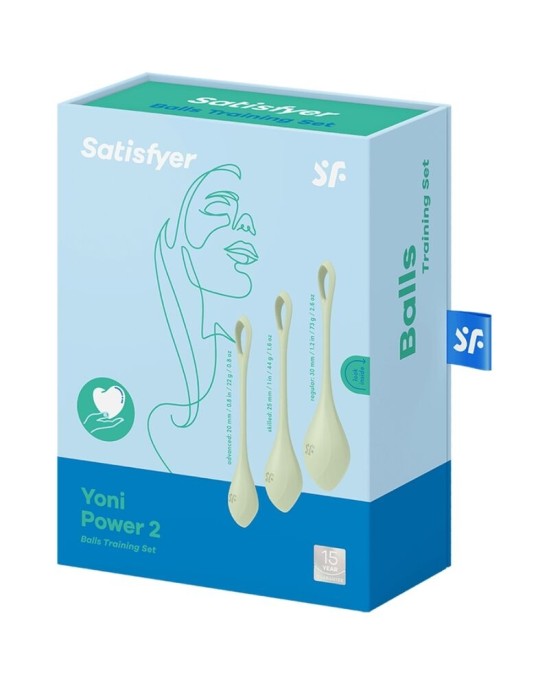 Satisfyer Balls SATISFYER YONI POWER 2 TRAINING SET - GREEN