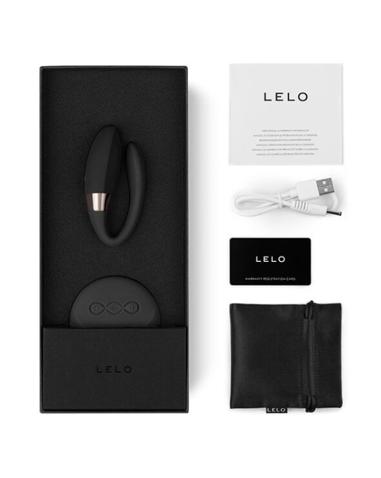 Lelo ВИБРАЦИОННЫЙ МАССАЖЕР ЯЙЦО LYLA 2 ЧЕРНЫЙ