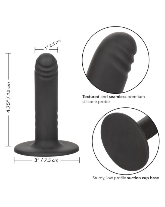 California Exotics CALEX - BOUNDLESS DILDO 12 CM COMPATIBLE WITH HARNESS