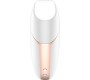 Satisfyer Connect SATISFYER LOVE TRIANGLE AIR PULSE STIMULATOR & VIBRATOR - WHITE