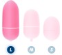 Online vadības pults, vibrējoša ola L rozā krāsā
