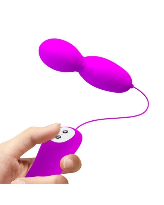 Pretty Love Flirtation PRETTY LOVE - VEGA ROTATION AND VIBRATION MASSAGER WITH 12 FUNCTIONS FUCHSIA